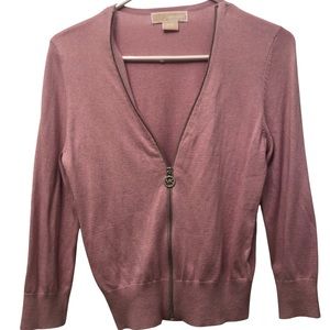 Cute Michael Kors zip-up cardigan